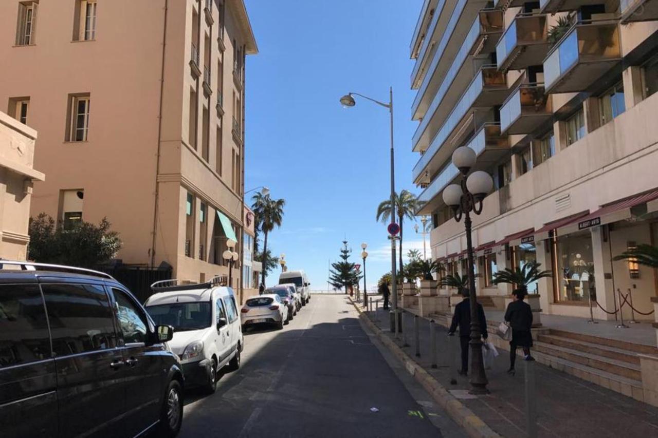 Centre Promenade With Terrace Next To The Sea In The Pedestrian Area Leilighet Nice Eksteriør bilde